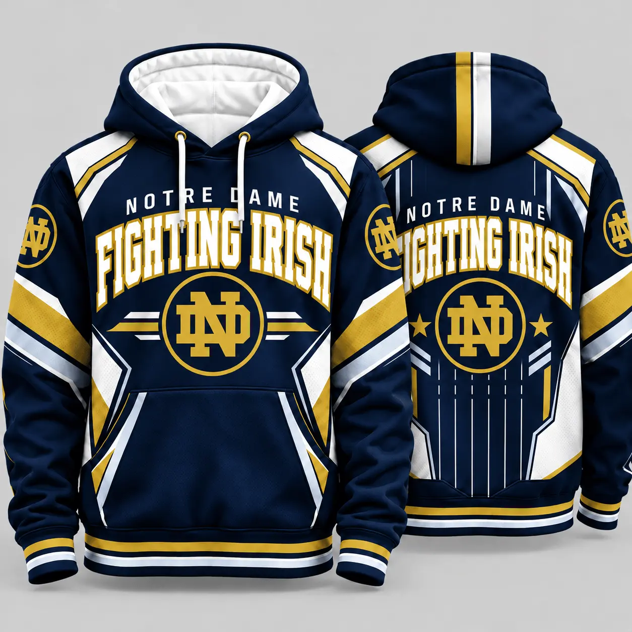 Notre Dame Fighting Irish | Premium NCAA Classic Team Pride Hoodie TD