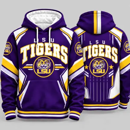 LSU Tigers | Premium NCAA Classic Team Pride Hoodie TD