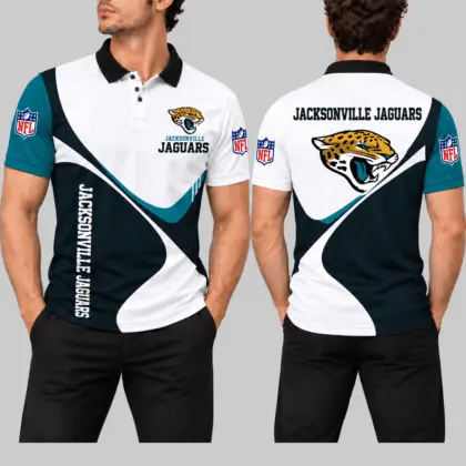 Jacksonville Jaguars | NFL Curve Panel Polo Shirt