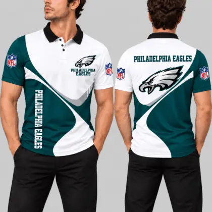 Philadelphia Eagles | NFL Curve Panel Polo Shirt