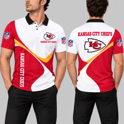 Kansas City Chiefs | NFL Curve Panel Polo Shirt