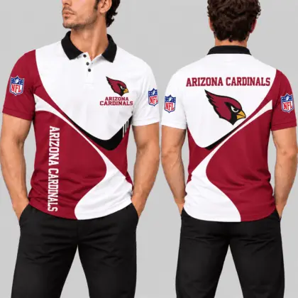 Arizona Cardinals | NFL Curve Panel Polo Shirt