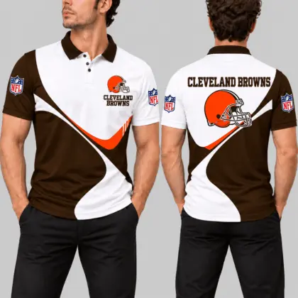 Cleveland Browns | NFL Curve Panel Polo Shirt