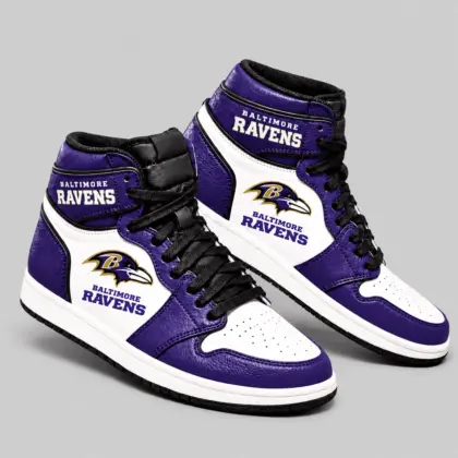 Baltimore Ravens | NFL Classic High Top Sneakers
