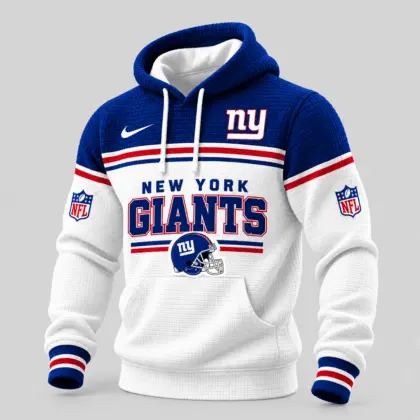 New York Giants | NFL Stripe Trim Waffle Hoodie