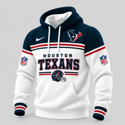 Houston Texans | NFL Stripe Trim Waffle Hoodie