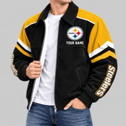 Pittsburgh Steelers | NFL Corduroy Collar Work Jacket