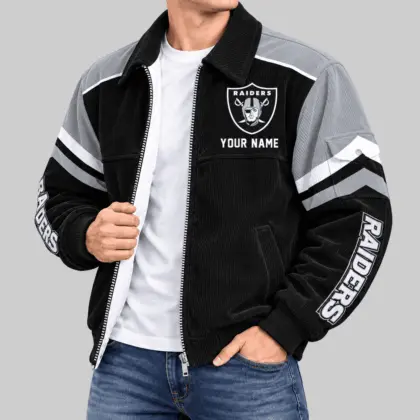 Las Vegas Raiders | NFL Corduroy Collar Work Jacket