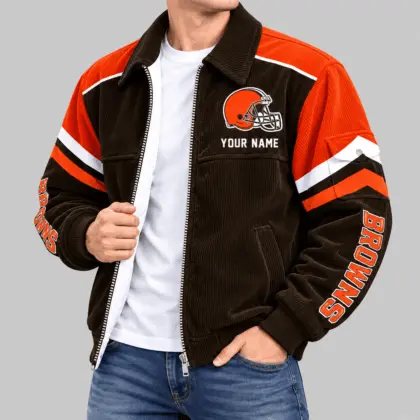 Cleveland Browns | NFL Corduroy Collar Work Jacket