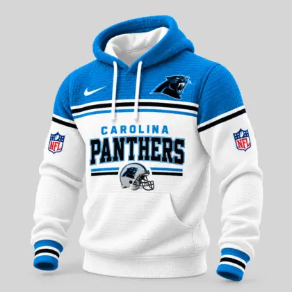 Carolina Panthers | NFL Stripe Trim Waffle Hoodie