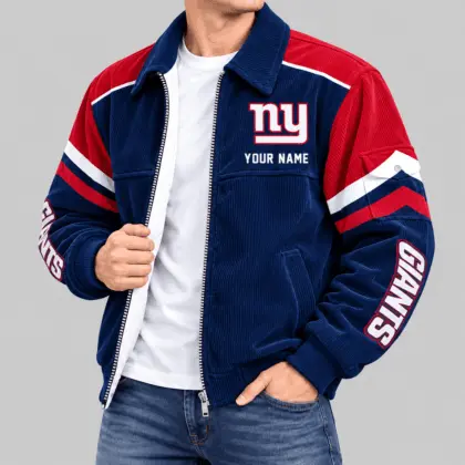 New York Giants | NFL Corduroy Collar Work Jacket