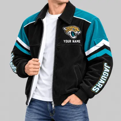 Jacksonville Jaguars | NFL Corduroy Collar Work Jacket