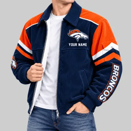 Denver Broncos | NFL Corduroy Collar Work Jacket