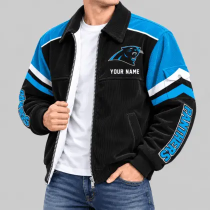 Carolina Panthers | NFL Corduroy Collar Work Jacket