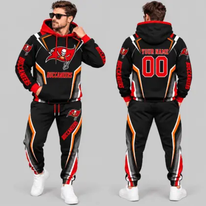 Tampa Bay Buccaneers | NFL Gradient Stripe Tracksuit Set