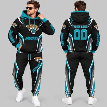 Jacksonville Jaguars | NFL Gradient Stripe Tracksuit Set