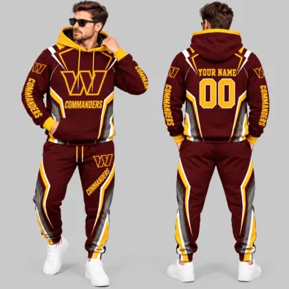 Washington Commanders | NFL Gradient Stripe Tracksuit Set