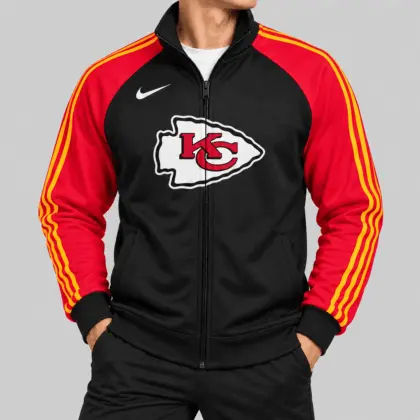 Kansas City Chiefs | NFL Contrast Sleeve Full Zip Jacket