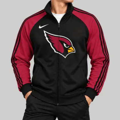 Arizona Cardinals | NFL Contrast Sleeve Full Zip Jacket
