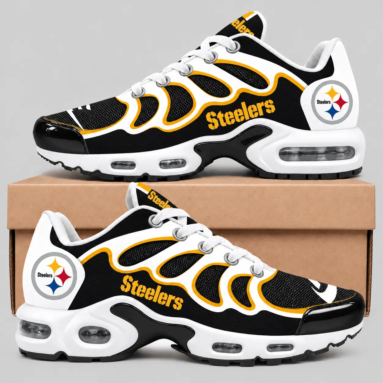 Pittsburgh Steelers | NFL Wave Air Cushion Sneakers