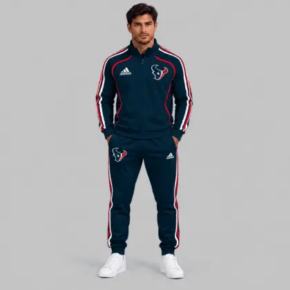 Houston Texans | NFL Piped Track Jacket Jogger Set