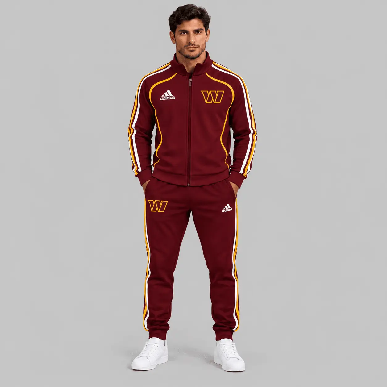Washington Commanders | NFL Piped Track Jacket Jogger Set