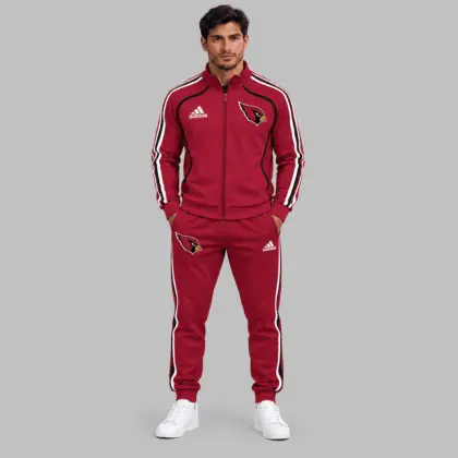 Arizona Cardinals | NFL Piped Track Jacket Jogger Set