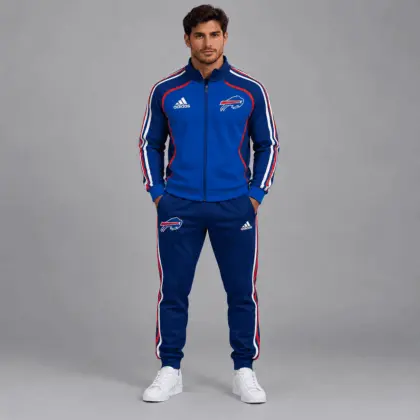 Buffalo Bills | NFL Piped Track Jacket Jogger Set