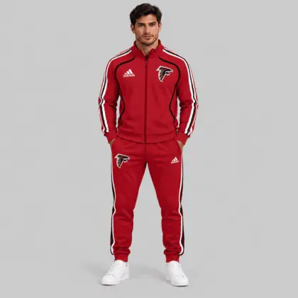 Atlanta Falcons | NFL Piped Track Jacket Jogger Set