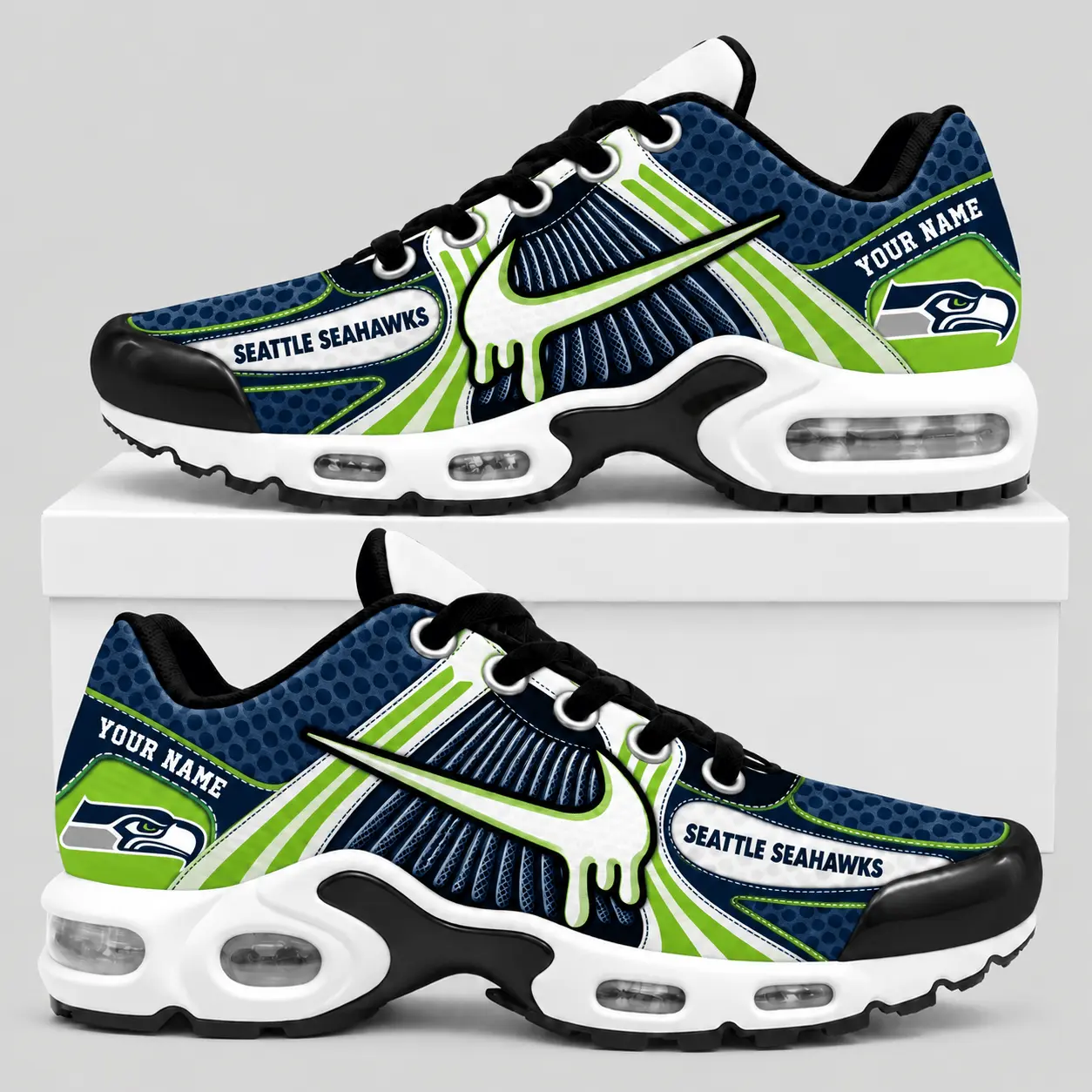 Seattle Seahawks | NFL Drip Air Cushion Sneakers