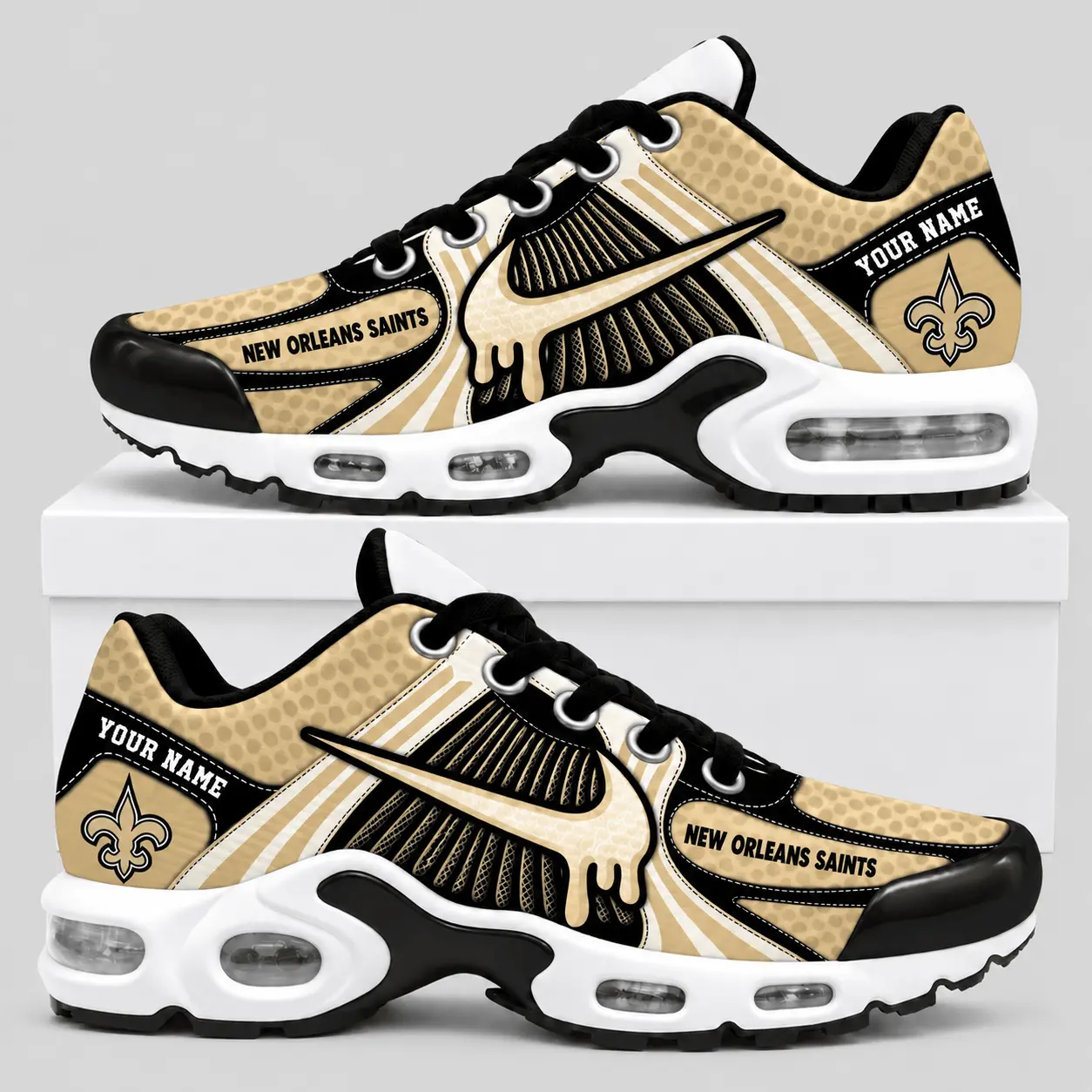 New Orleans Saints | NFL Drip Air Cushion Sneakers