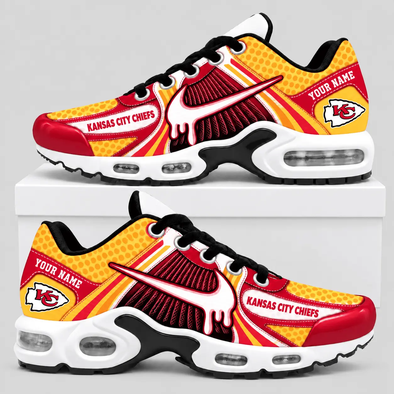 Kansas City Chiefs | NFL Drip Air Cushion Sneakers