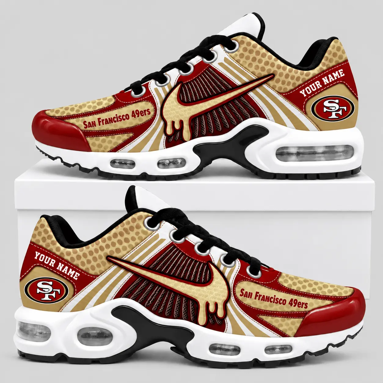 San Francisco 49ers | NFL Drip Air Cushion Sneakers