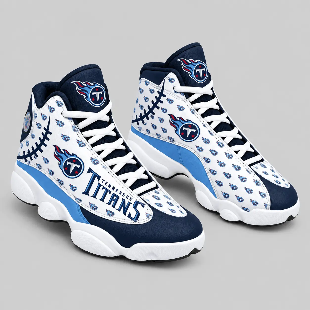 Tennessee Titans | NFL Pattern High Top Sneakers