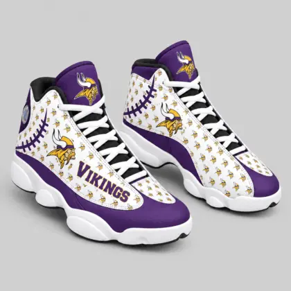 Minnesota Vikings | NFL Pattern High Top Sneakers