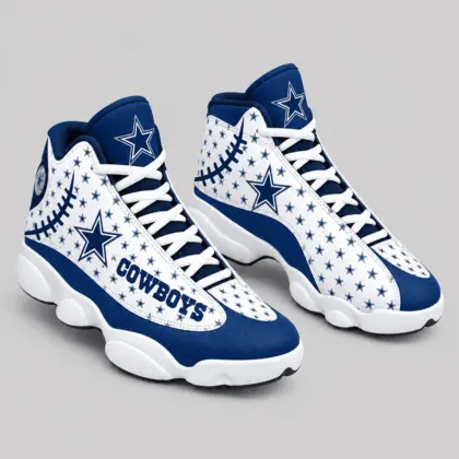 Dallas Cowboys | NFL Pattern High Top Sneakers