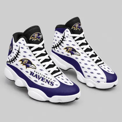 Baltimore Ravens | NFL Pattern High Top Sneakers