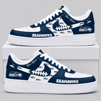 Seattle Seahawks | NFL Football Lace Low Top Sneakers