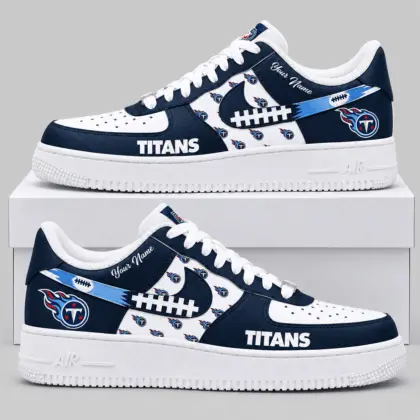 Tennessee Titans | NFL Football Lace Low Top Sneakers