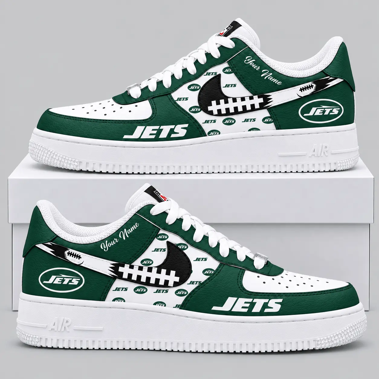 New York Jets | NFL Football Lace Low Top Sneakers