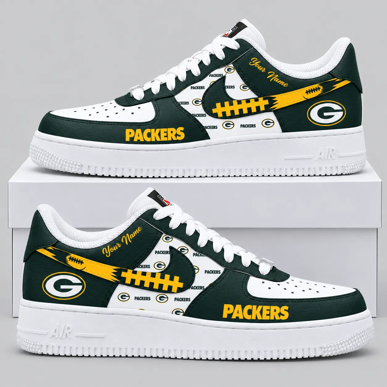 Green Bay Packers | NFL Football Lace Low Top Sneakers