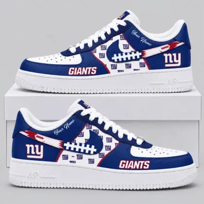 New York Giants | NFL Football Lace Low Top Sneakers