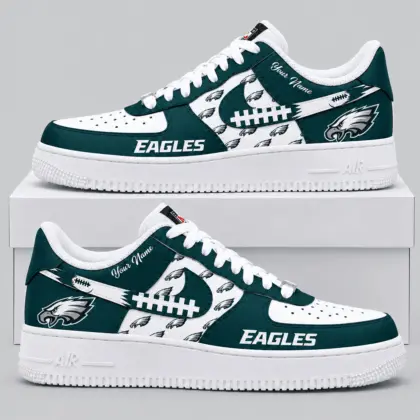 Philadelphia Eagles | NFL Football Lace Low Top Sneakers