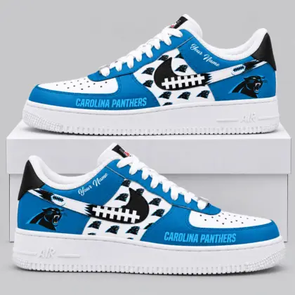 Carolina Panthers | NFL Football Lace Low Top Sneakers