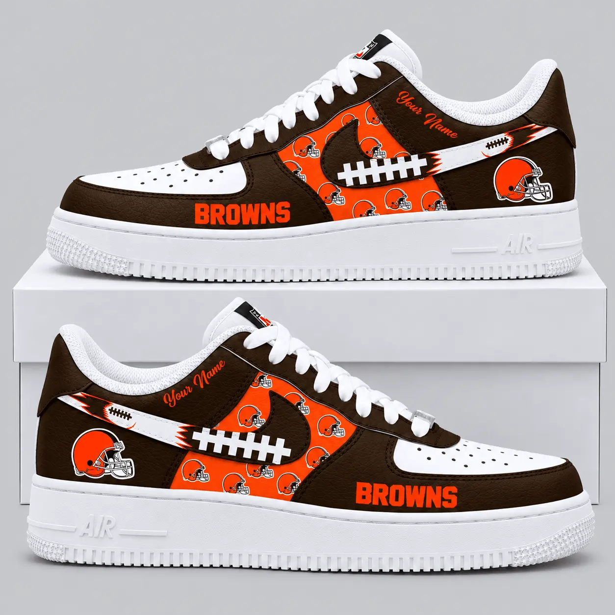 Cleveland Browns | NFL Football Lace Low Top Sneakers
