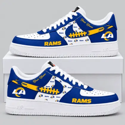 Los Angeles Rams | NFL Football Lace Low Top Sneakers