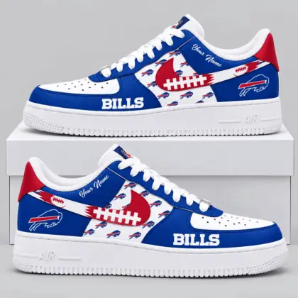 Buffalo Bills | NFL Football Lace Low Top Sneakers