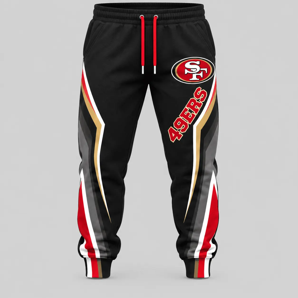 San Francisco 49ers | NFL Gradient Stripe Tracksuit Set - Image 3