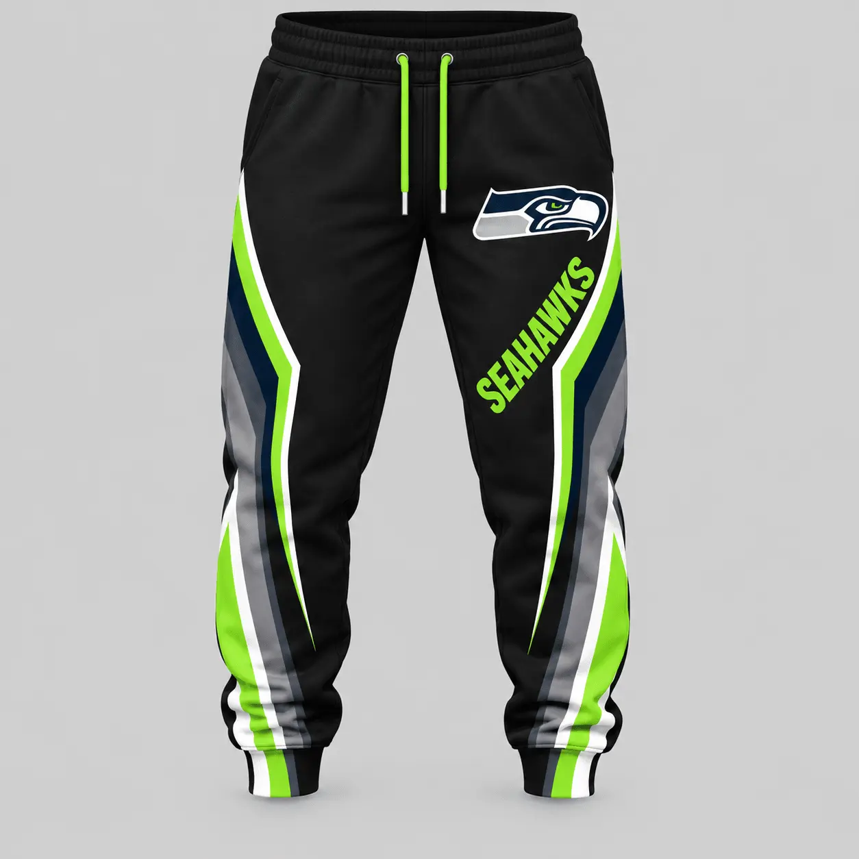 Seattle Seahawks | NFL Gradient Stripe Tracksuit Set - Image 3