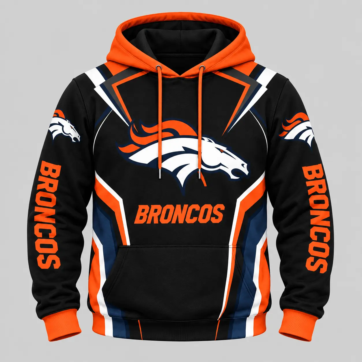 Denver Broncos | NFL Gradient Stripe Tracksuit Set - Image 2